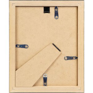 Goldbuch Bilderrahmen Rustiq schwarz 15x20 cm mit Passepartout 10x15 cm