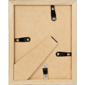 Goldbuch Bilderrahmen Rustiq schwarz 18x24 cm mit Passepartout 13x18 cm