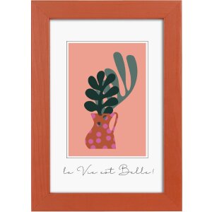 Goldbuch Holzrahmen Aura 10x15 cm Rust Echtholz...