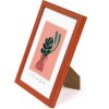 Goldbuch Aura Holzrahmen 15x20 cm Rust Echtholz mit Klarglas und Aufsteller