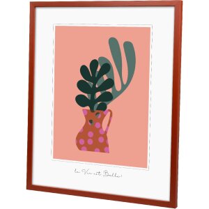 Goldbuch ramă din lemn Aura 40x50 cm Rust cadru din lemn adevărat sticlă transparentă