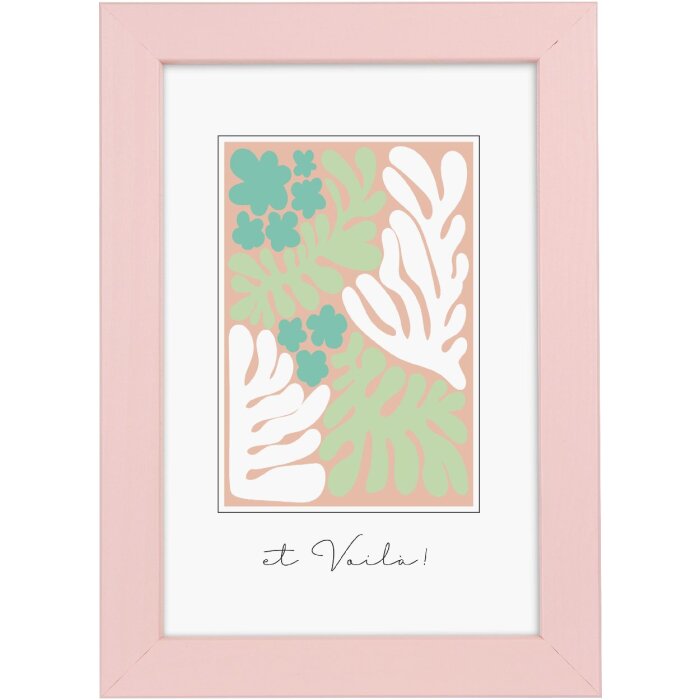 Goldbuch Holzrahmen Aura 10x15 cm Dirty Rose Echtholz Klarglas MDF Rückwand