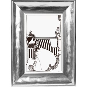 Goldbuch Fotorahmen Destello 10x15 cm silber Hammerschlagoptik mit Aufsteller