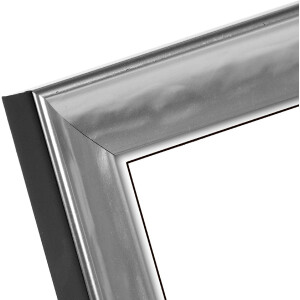 Cadru foto Goldbuch Destello 13x18 cm argintiu cu suport și sticlă transparentă