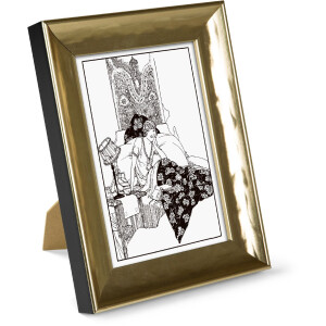 Goldbuch ramă foto Destello 13x18 cm plastic auriu aspect martelat