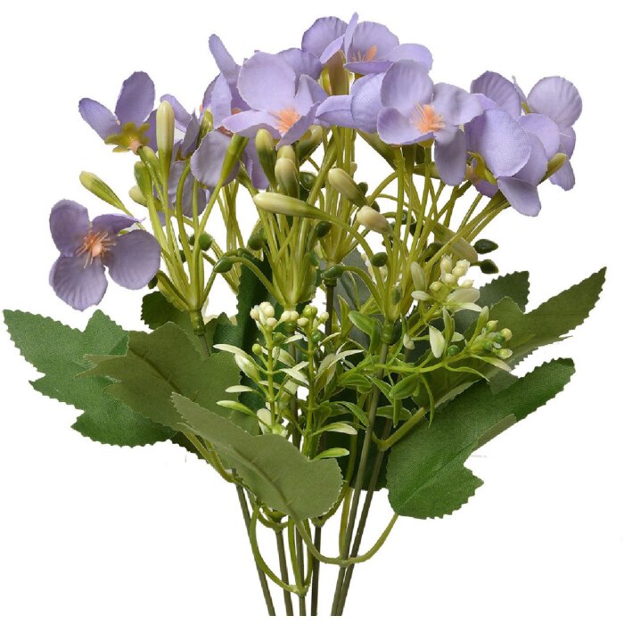 Clayre & Eef 6PL0363PA Decorațiune ramură cu flori 15x15x30 cm