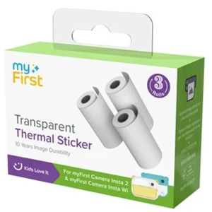 myFirst Transparent Thermal Sticker 3 Rollen für...