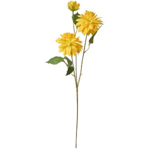 Clayre & Eef 5PL0130Y Künstliche Blume Gelb 17x10x70 cm