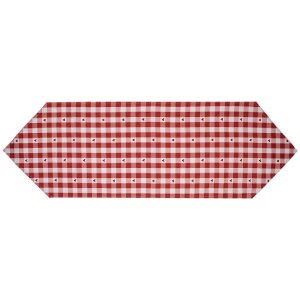 Clayre & Eef LVT65 Tischläufer Herzmuster Rot...