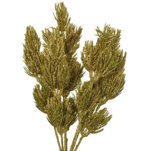 Clayre & Eef 65802 Dekoration Zweig Goldfarbig...