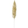 Clayre & Eef 65806 Deko Blatt Gold Kunststoff 7x1x45 cm