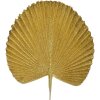 Clayre & Eef 65807 Frunză decorativă aurie 25x1x36 cm