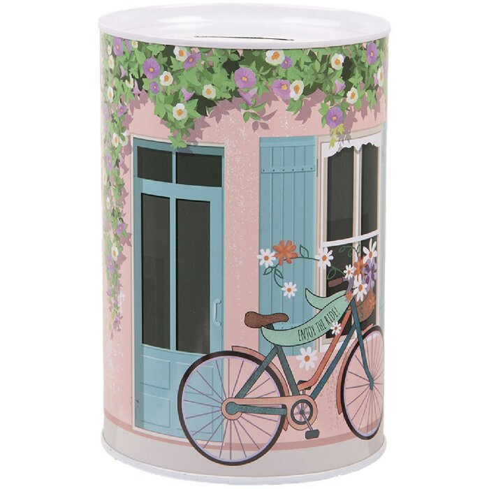 Clayre & Eef 6BL0156 Spardose Ø 10x15 cm