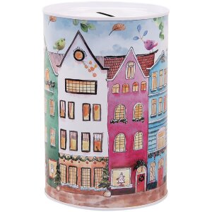 Clayre & Eef 6BL0157 Spardose Ø 10x15 cm