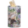 Clayre & Eef 6BL0169 Spardose Landhausstil Katzenmotiv Ø 8x13 cm