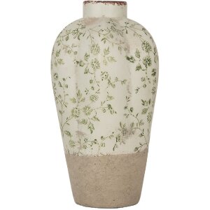 Clayre & Eef 6CE1936S Vaza verde Ø 17x29 cm...