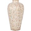 Clayre & Eef Vase 6CE1937L Beige Rosa Ø 24x40 cm Keramik Landhausstil