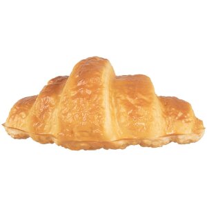 Clayre & Eef Croissant decorativ maro 13x7x5 cm plastic