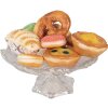 Clayre & Eef 65980P Decorațiune Donut Roșu Plastic Ø 6x2 cm