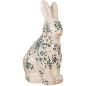 Clayre & Eef 6CE1955M Iepure decorativ bej verde...