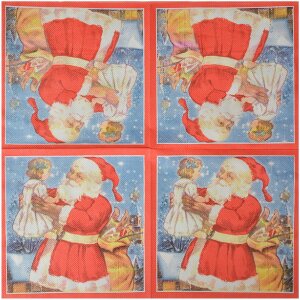 Clayre & Eef 73083 Șervețele de hârtie 33x33 cm...