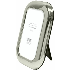 Deknudt S57MT1 Cadru metalic 15x20 cm Argint Cadru lat Sticlă transparentă Velours