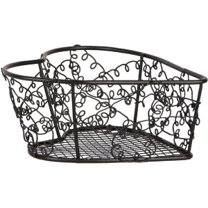 Clayre & Eef Körbe 2er-Set 16x16x5 12x12x5 cm...