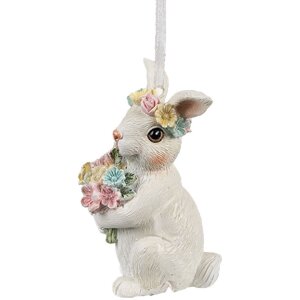 Clayre & Eef 6PR4409 Dekoration Hänger Kaninchen...