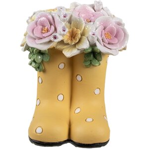 Clayre & Eef 6PR5182 Dekoration Stiefel Gelb...