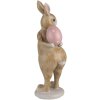 Clayre & Eef 6PR5252 Iepure decorativ bej roz 10x12x31 cm stil rural