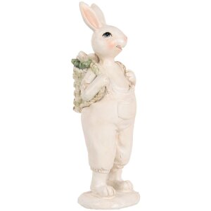 Clayre & Eef 6PR5241 Deko Kaninchen Weiß...