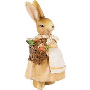Clayre & Eef 6PR5235 Deko Kaninchen Braun Beige...