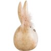 Clayre & Eef 6PR5267 Iepure decorativ bej Ø 11x21 cm Stil rustic