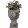 Clayre & Eef 6TE0566 Ghiveci de flori Stone Grey Antique Ø 16x24 cm