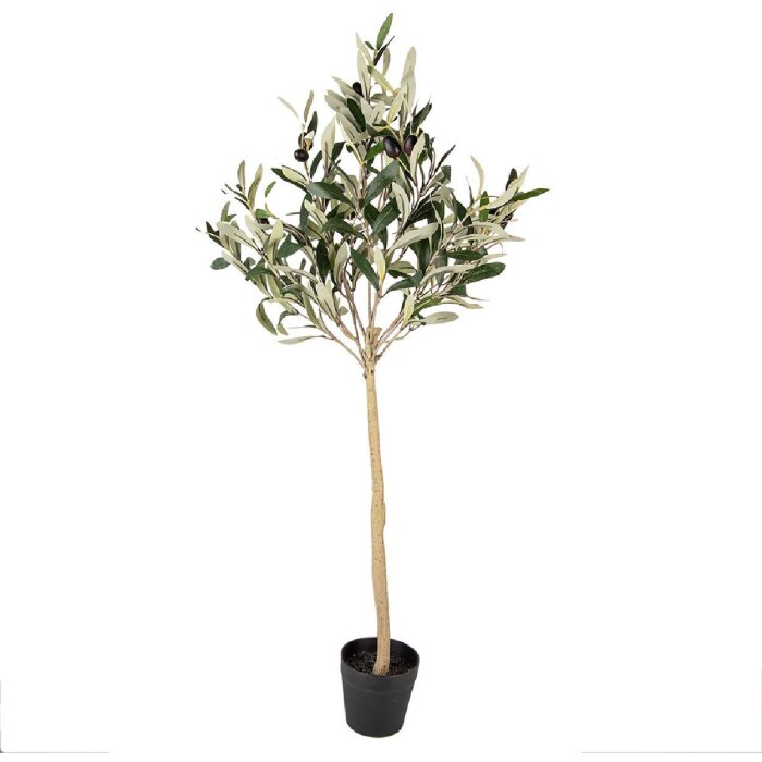 Clayre & Eef 5PL0149 Dekobaum Grün 20x20x90 cm Kunststoff