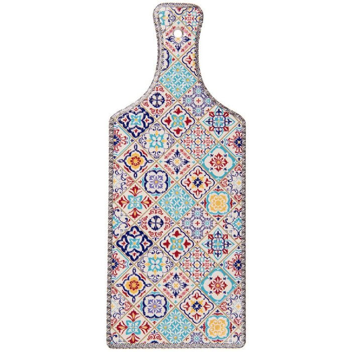 Clayre & Eef 6CE2058 Covoraș albastru 12x30 cm Ceramic Boho