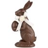 Clayre & Eef 6PR5205 Deko Kaninchen mit Ei 11x5x20 cm Landhausstil