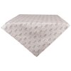 Clayre & Eef BNS01 față de masă 100x100 cm Bej Gri Iepure Model Country House