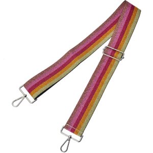 Juleeze JZBS0002 Taschengurt Rosa Gold Orange 5x140 cm...