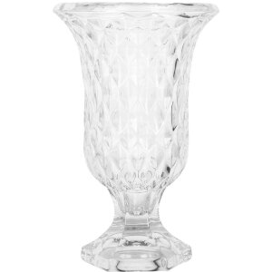 Clayre & Eef Glasvase Ø 15x23 cm Transparent Elegantes Design