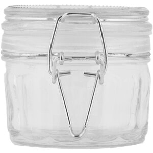 Clayre & Eef 6GL5034 Vorratsglas mit Deckel 10x7x6 cm...