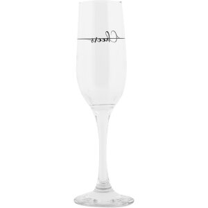 Clayre & Eef Champagnerglas Cheers Design 200 ml