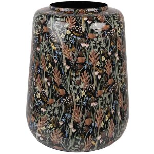 Clayre & Eef 65886 Vaza decorativa Fier Negru Brown...