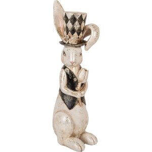 Clayre & Eef Deko-Kaninchen Hasenfigur Vintage...