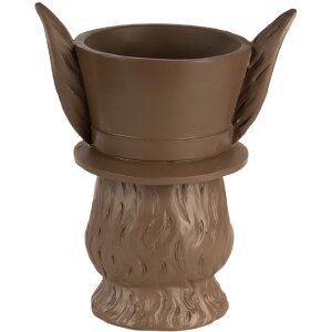 Clayre & Eef 6PR5206 Decorațiune iepure maro roz 21x15x26 cm