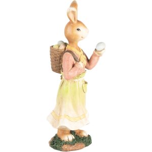 Clayre & Eef decor iepure stil de țară poliresină...