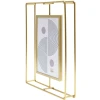 Deknudt S68PD4 Cadru foto metal auriu vintage 10x15 cm