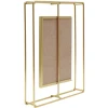 Deknudt S68PD4 Cadru foto metal auriu vintage 10x15 cm