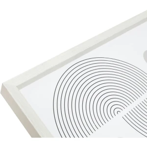 Deknudt S68XH1 cadru alb lemn 10x15 cm simplu sticlă transparentă MDF