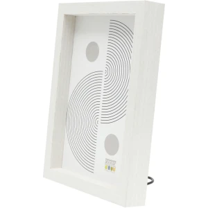 Deknudt S68XH1 Cadru Alb Lemn 40x60 cm Sticlă transparentă Simplu